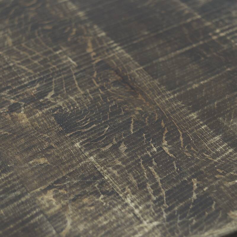 Brutalist Oak Coffee Table