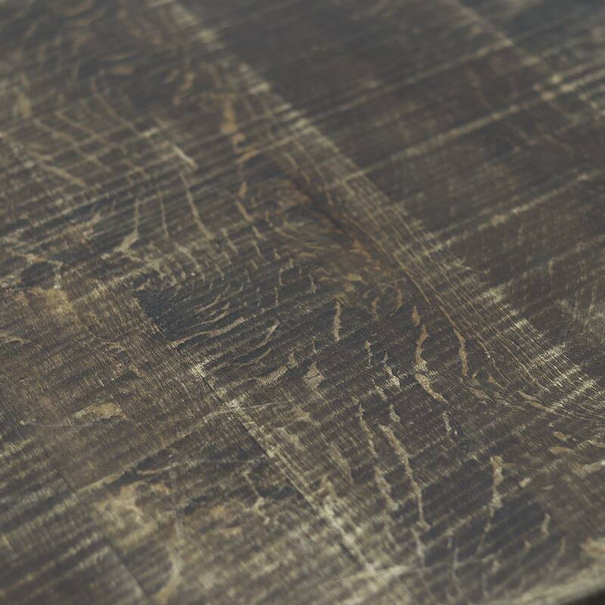 Brutalist Oak Coffee Table