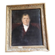 Large oil on canvas notable man 19th century