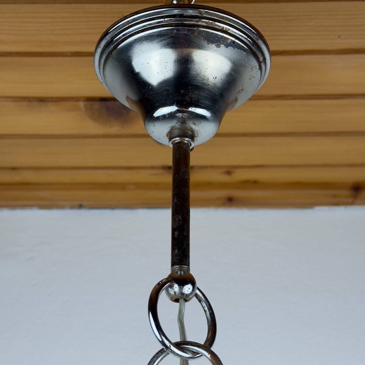 Vintage Italian suspended chandelier, 1960s