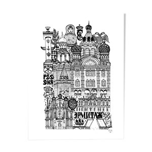 Sérigraphie en noir