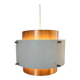 Rare Midcentury Pendant in style of Jo Hammerborg, Denmark, 1970s
