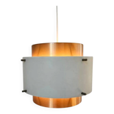 Rare Midcentury Pendant in style of Jo Hammerborg, Denmark, 1970s