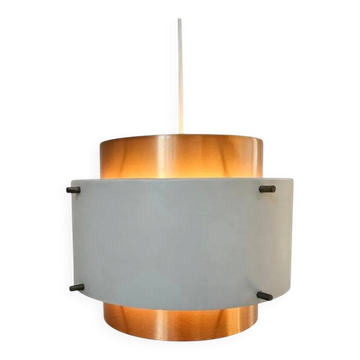 Rare Midcentury Pendant in style of Jo Hammerborg, Denmark, 1970s