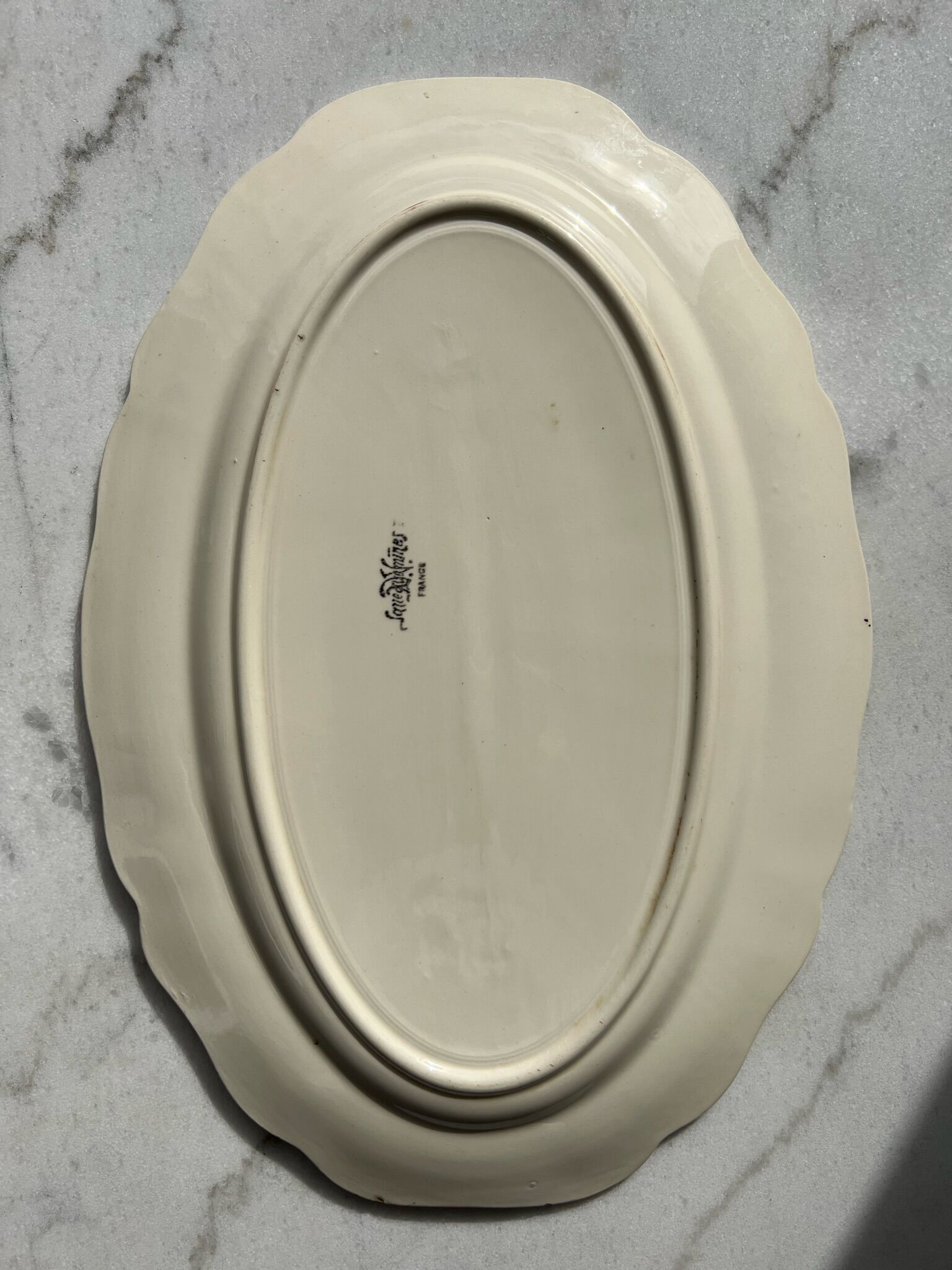Presentation dish Sarreguemines