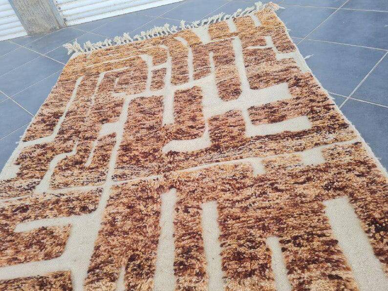 Authentic handmade Berber rug 150/250 cm