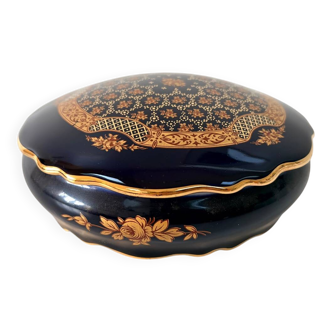 Limoges porcelain bonbonnière Creation Florence Gardens of the Louvre