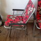 Vintage camping chairs 70s