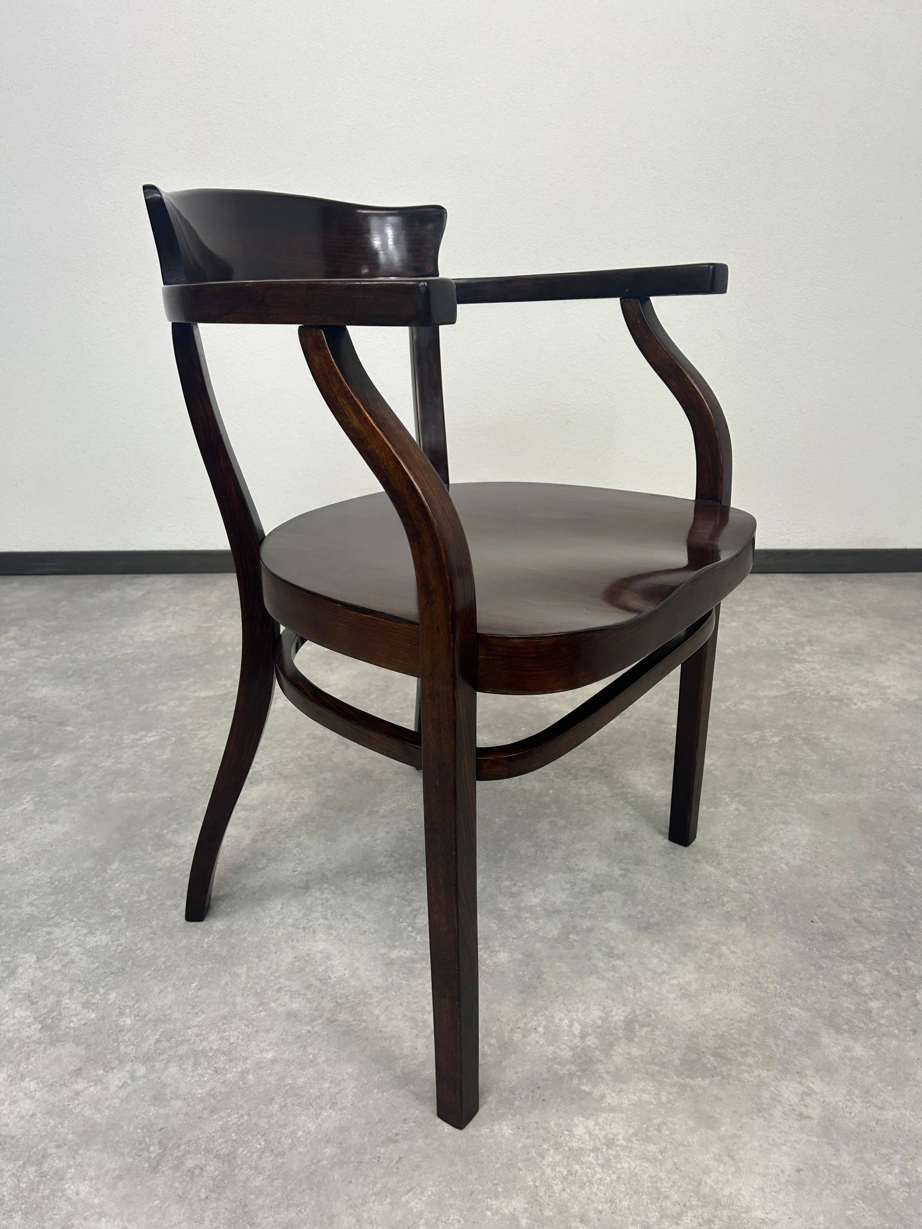 Office chairs no. 6048 and no. 6148 by Otto Wagner for Thonet