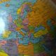 Globe terrestre année 50