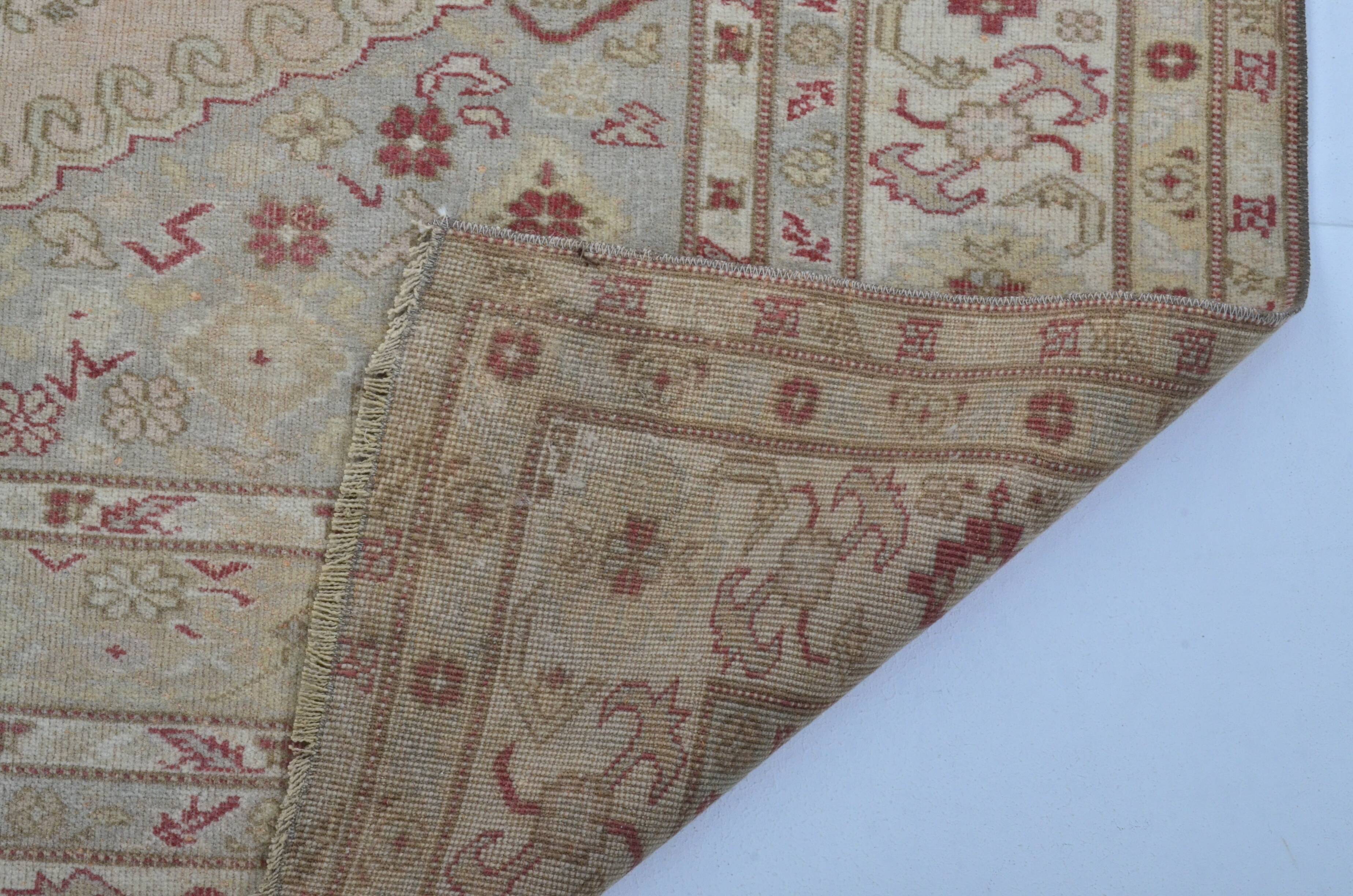 Handknotted Floor Vintage Rug sku3436