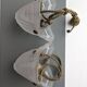 Degué art deco pendant lights