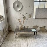 1950s slate coffee table