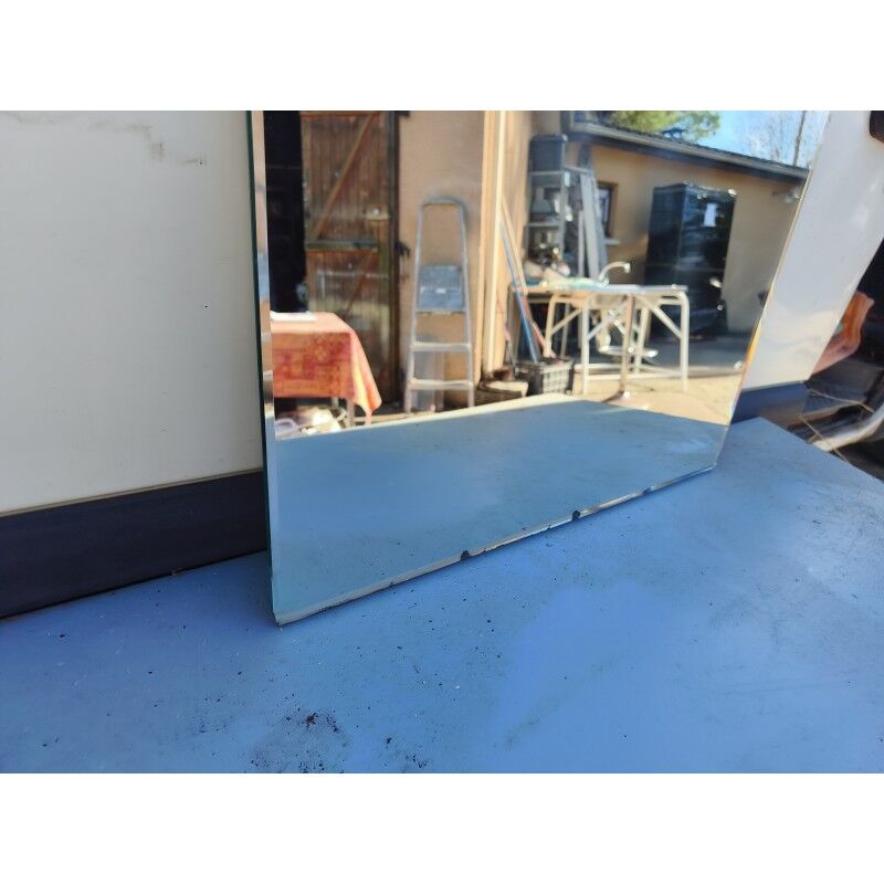Bevelled mirror Art Deco