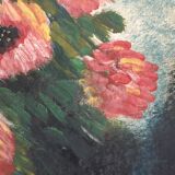 Painting ancient Impressionist flowers