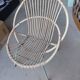 Vintage wicker armchair 1950/70