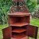 English mahogany neckline