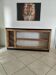 Vitrine de sabotier en bois massif