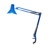 Architect lamp Twist T1 blue, Italy 1960