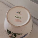 Vase Birds of Paradise Gien France