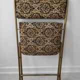 Lot de chaises tissu Manufrance