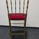 Vintage brass Chiavari chair