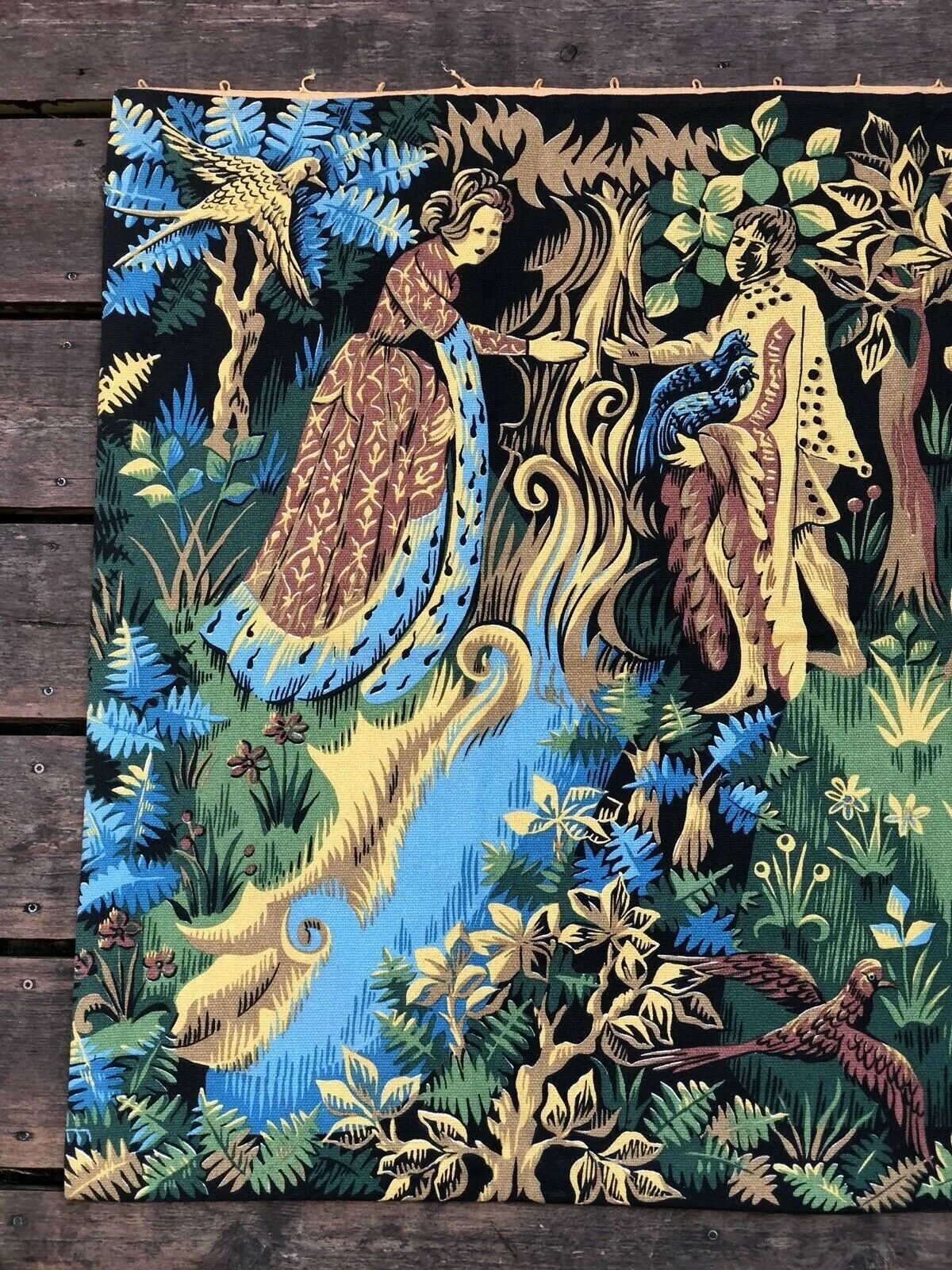 ROGA Tapestry Printed, edition " Starry Lis!ères " edirama / Idylls