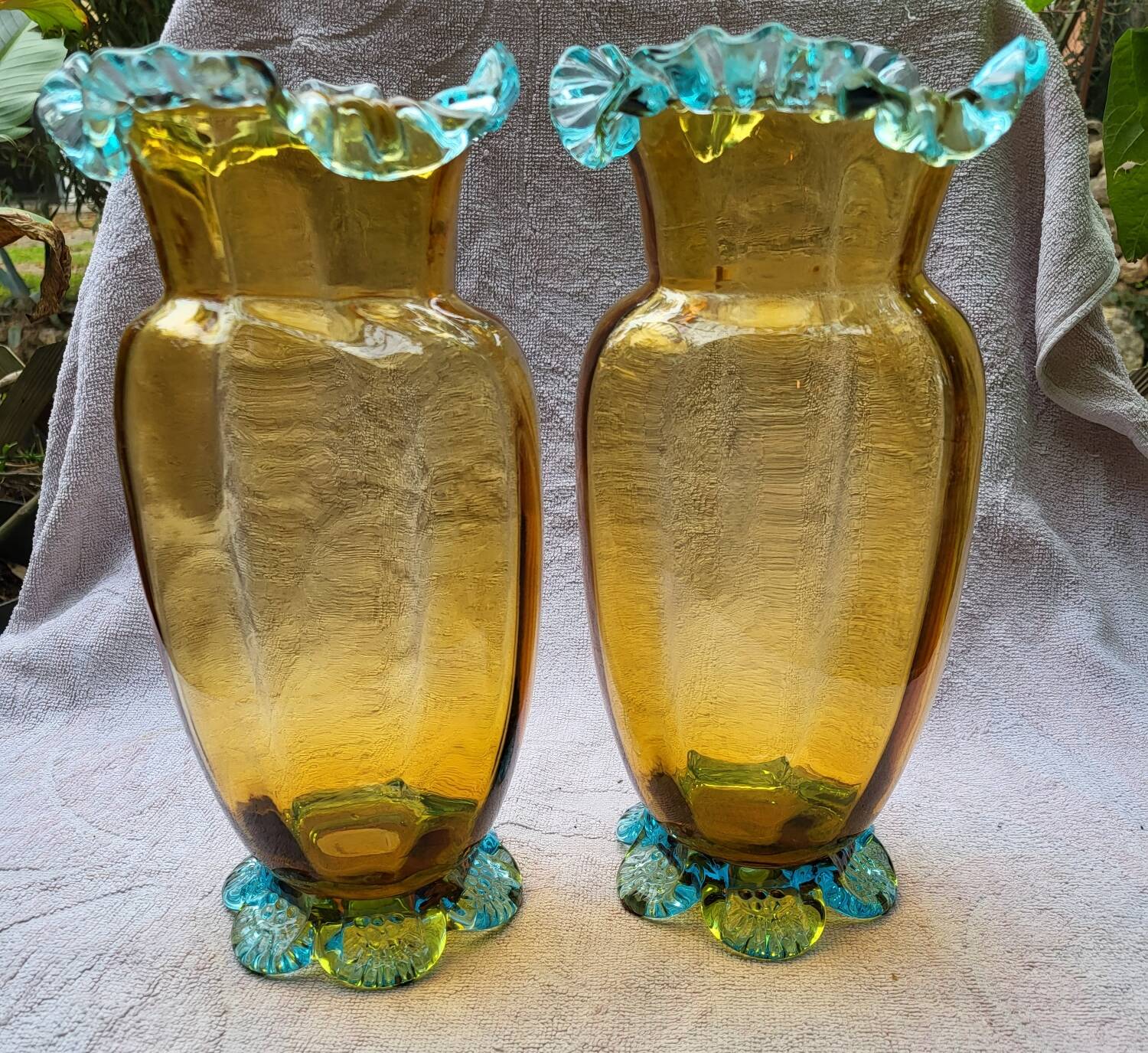 Paire de vases Georges Sand Portieux