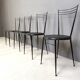 Vintage dining chairs by Calligaris, 1980s