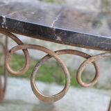 Marble coffee table