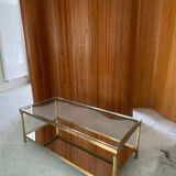 Table basse double plateau