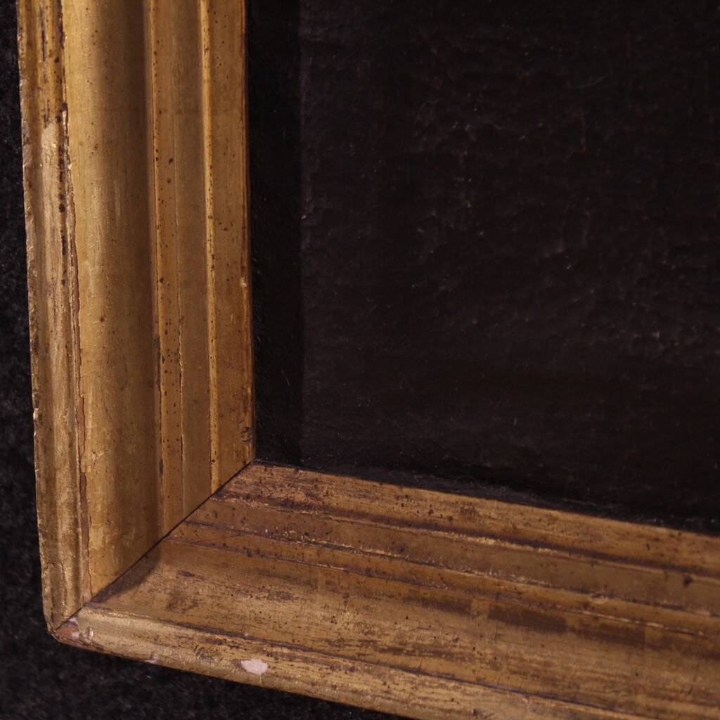 Antique Spanish painting portrait of a gentleman from the 18th century