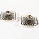Large pair of gold plated muranoglass sconces by Peill & Putzler