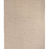 Tapis en coton recycle beige 150 x 100 cm
