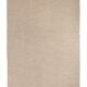 Beige recycled cotton rug 150 x 100 cm