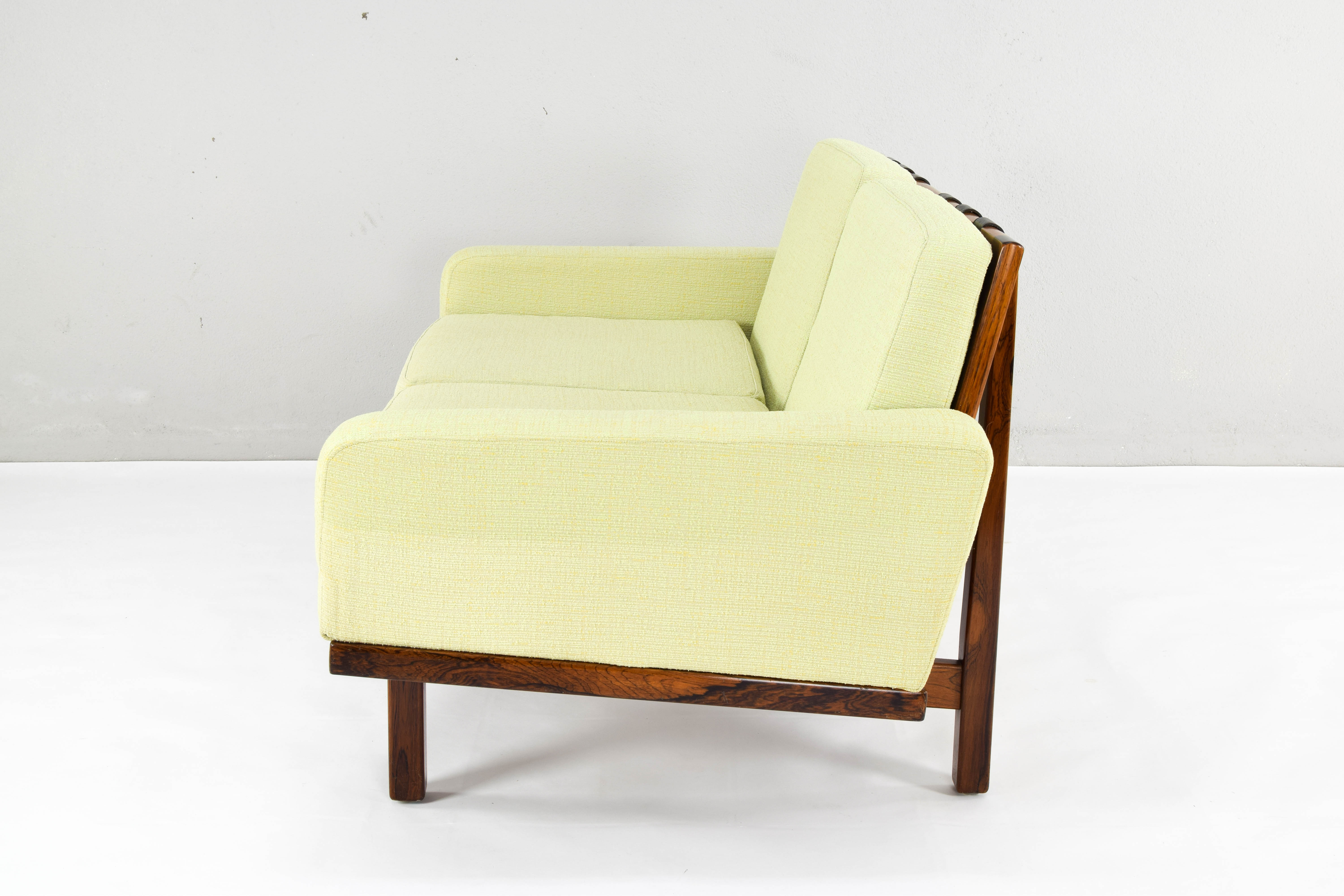 Eric merthen scandinavian modern tornado sofa 2-seater for ire möbler sweden 60s