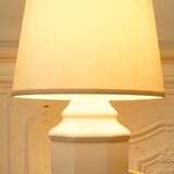 White porcelain lamp