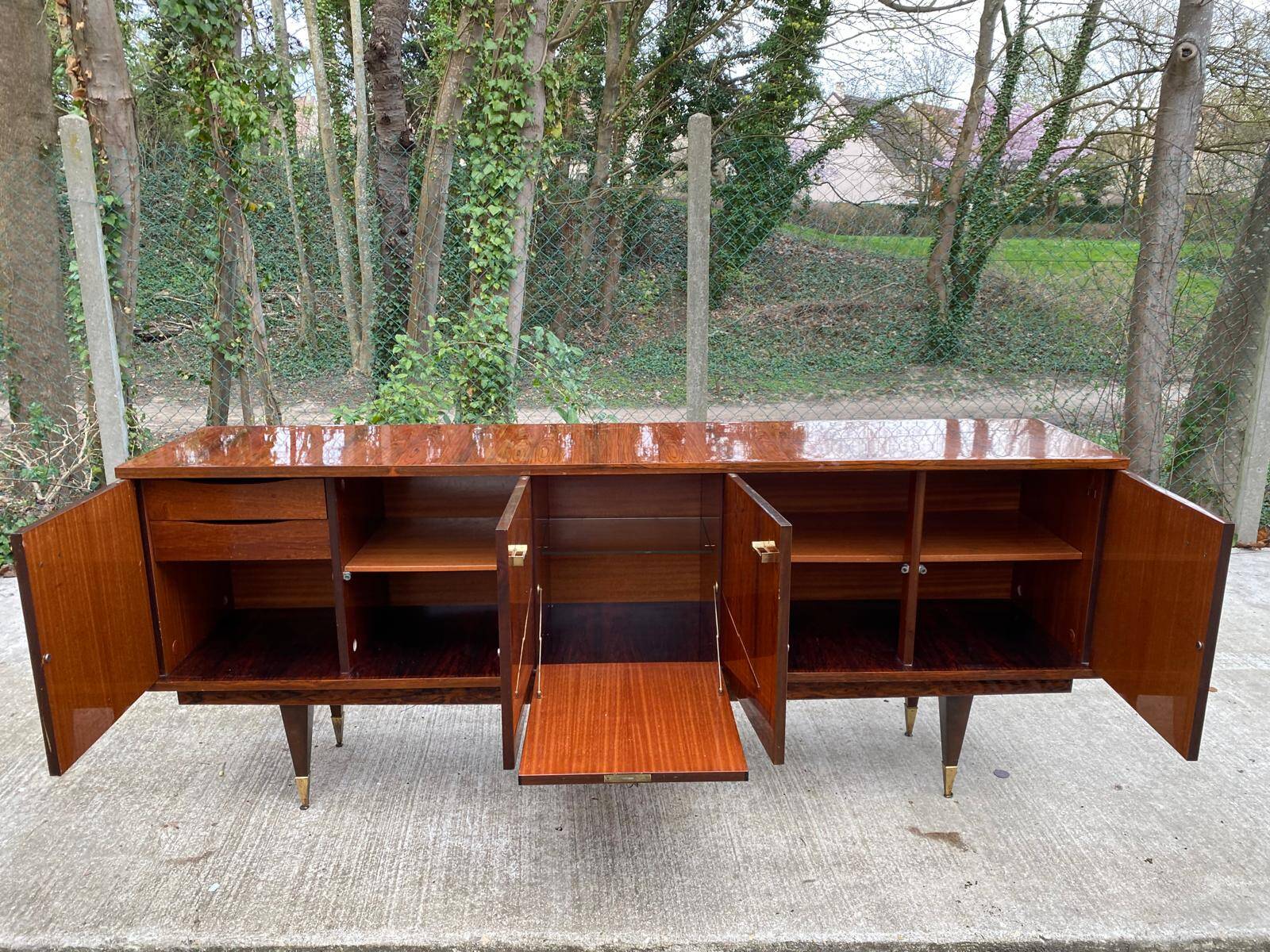 Scandinavian enfilade in rosewood by Malora 1960