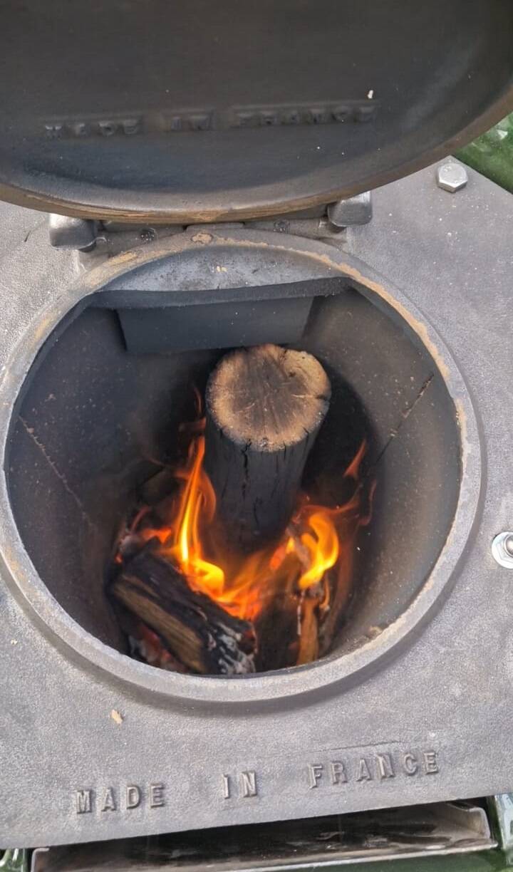 Godin wood stove "Belle époque"