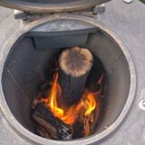 Poêle à bois Godin "Belle époque"