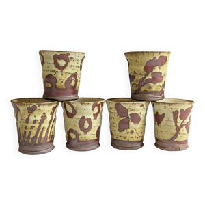 Ensemble de six tasses