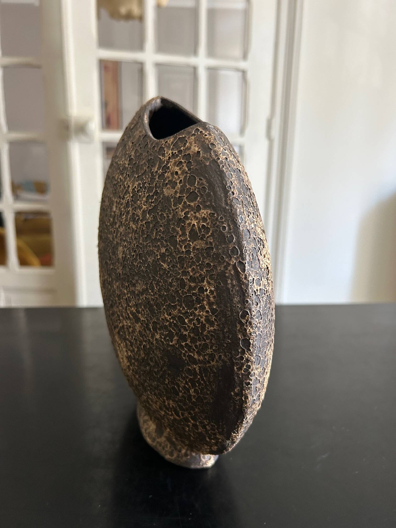 Brutalist vase from the 1970s