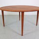 Peter Hvidt& Orla Mølgaard Nielsen Teak Round Coffee Table for France& Son, 1950