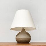 Mid-century Danish ceramic table lamp by Søholm, 1960s.
