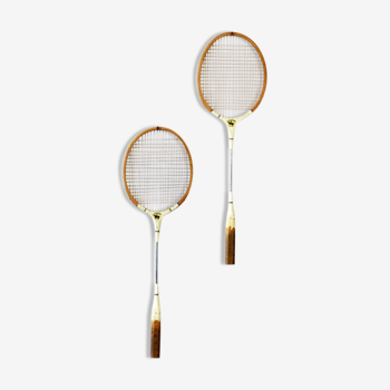 Raquettes de badminton vintage