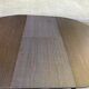 Contemporary round extendable Scandinavian dining table in wenge 1990