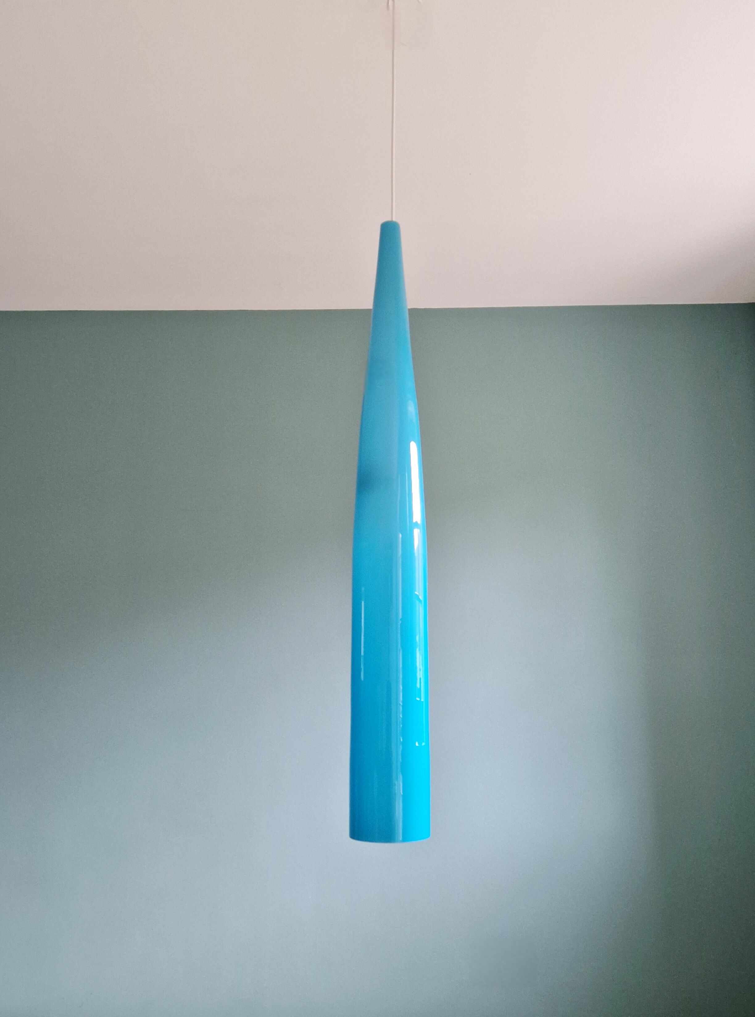 XXL Murano glass suspension trio, Alessandro Pianon, Vistosi, 1960