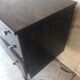 Enfilade palissandre noire Schreiber 1962, 3 tiroirs et armoire, style Mid‑Century