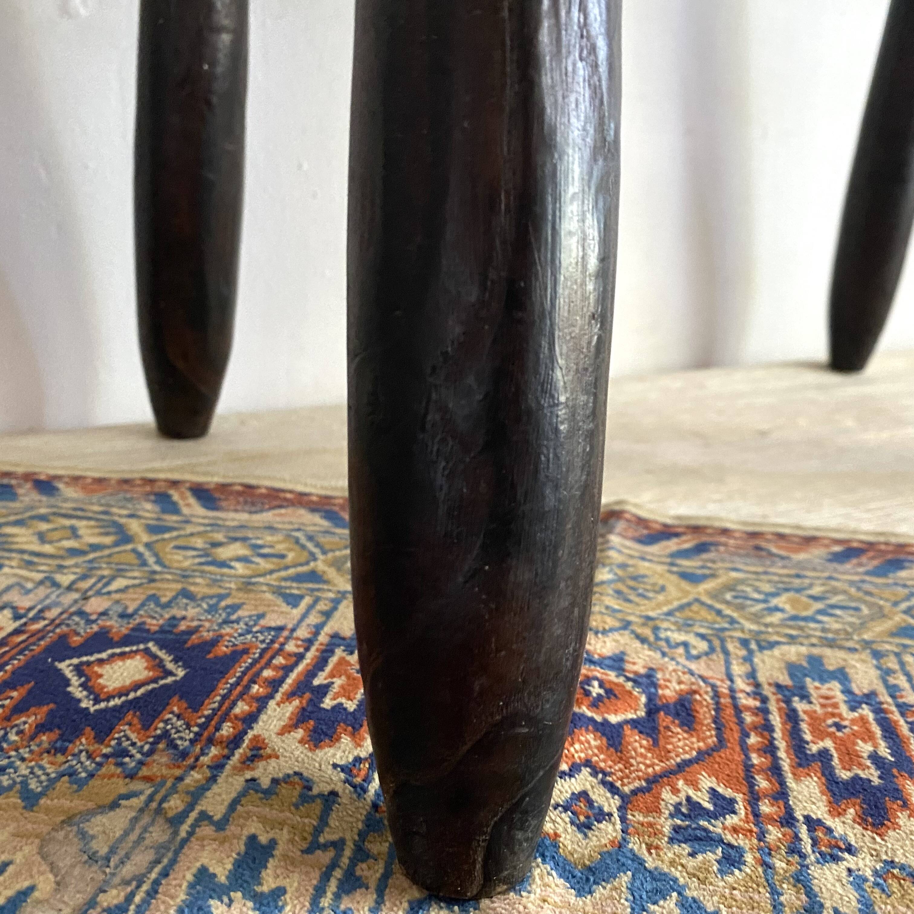 Wooden side table or bed end, Spain 1970