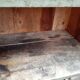 Large old shelf, furniture, library, boutique stand